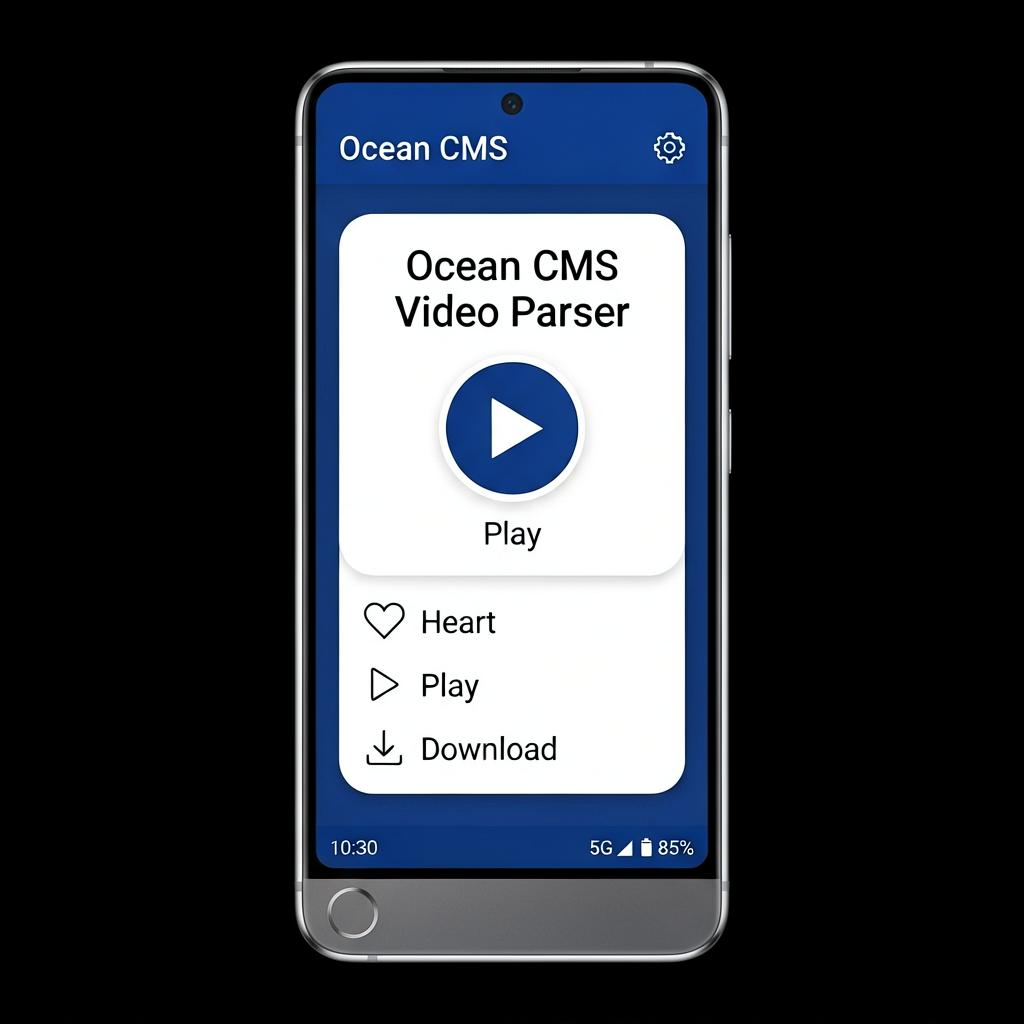 海洋CMS视频解析器添加教程