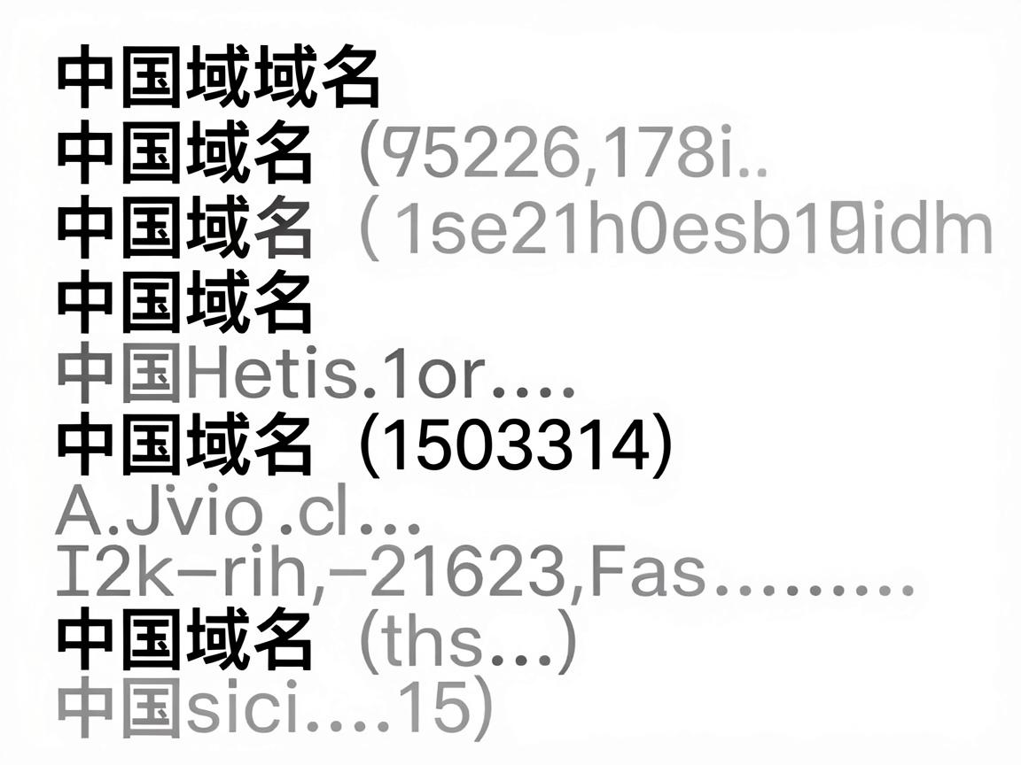 国家域名有哪些，中国域名后缀有哪些